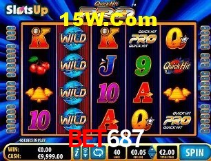 Slots com jackpots e giros grátis na Bet687